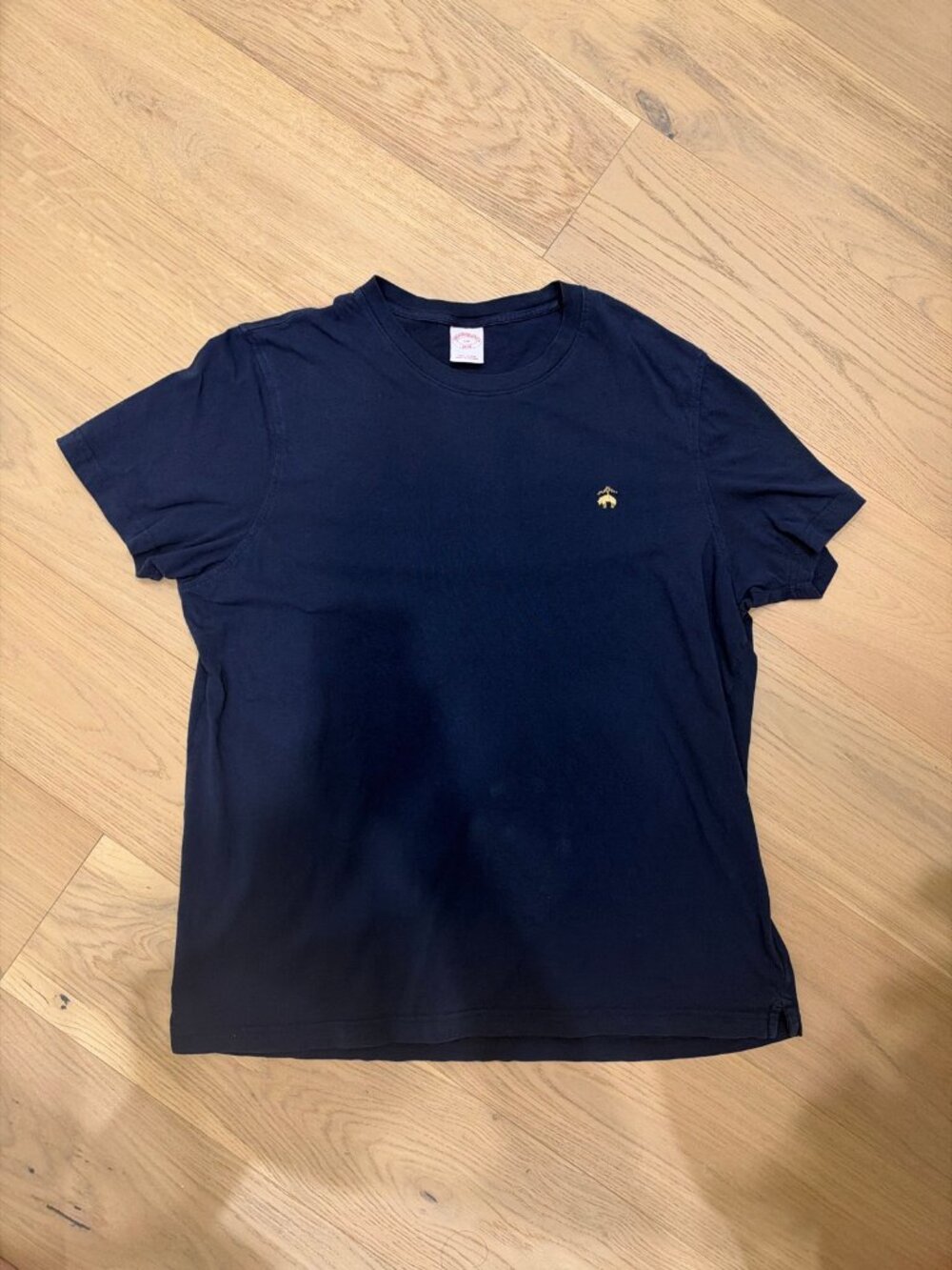 Brooks Brothers T-Shirt, Men's XXL, Navy